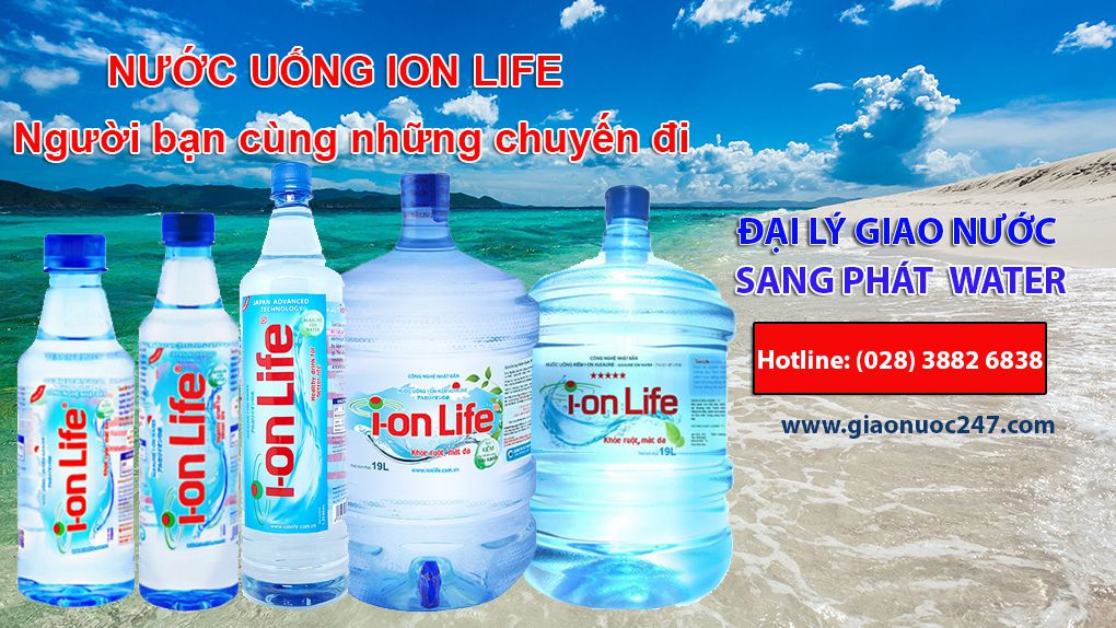 Giao nước ion life TpHCM