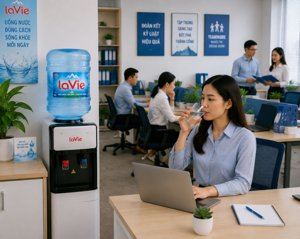 Giải pháp cung cấp nước uống cho văn phòng, doanh nghiệp tại phường Bến Thành Quận 1