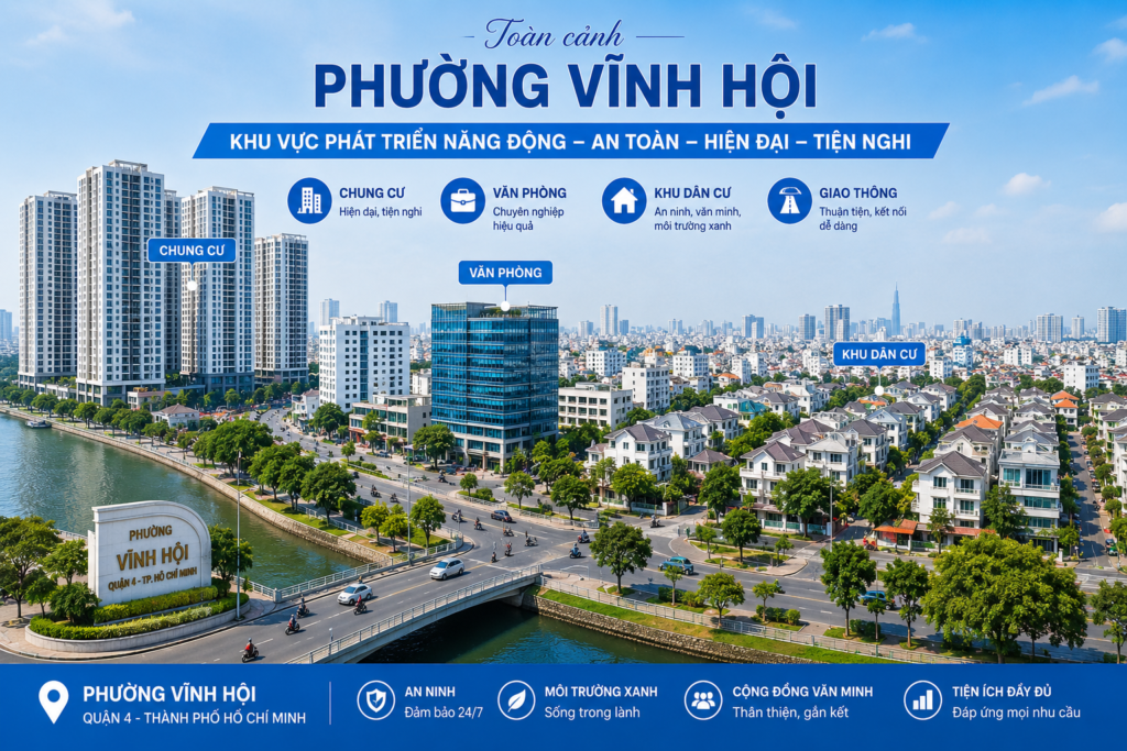 Khu vực Phường Vĩnh Hội có nhu cầu sử dụng nước uống rất lớn.