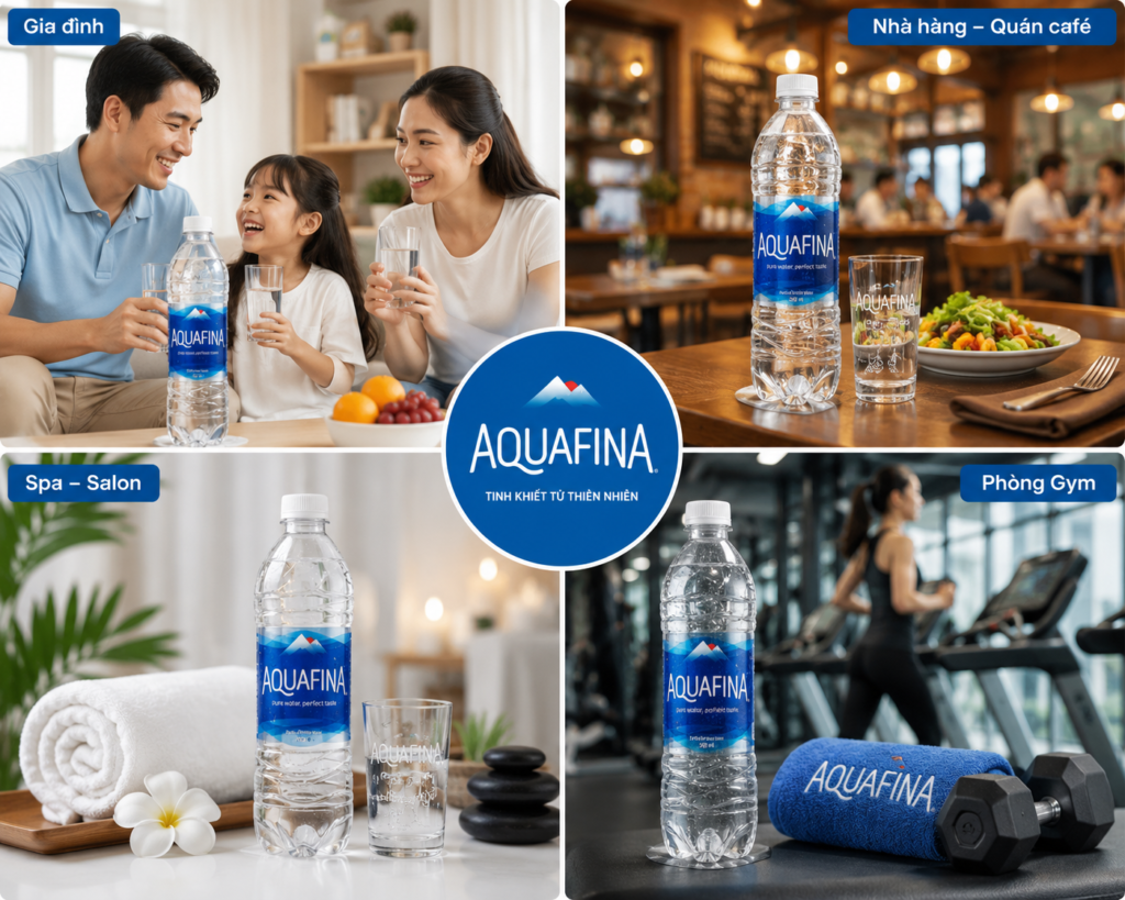 Dịch vụ giao nước Aquafina cho văn phòng, doanh nghiệp tại Phường Tân Mỹ.