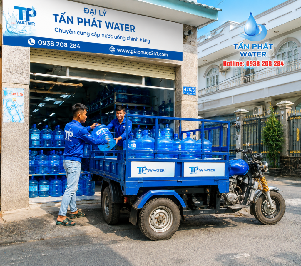 Quy trình giao nước nhanh từ 15–30 phút tại Phường Chánh Hưng